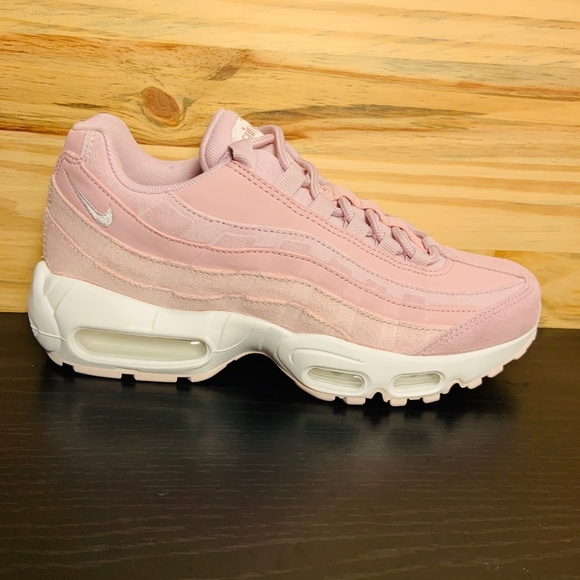 New Nike Air Max 95 Premium Light Rose Running - Picture 3 of 8